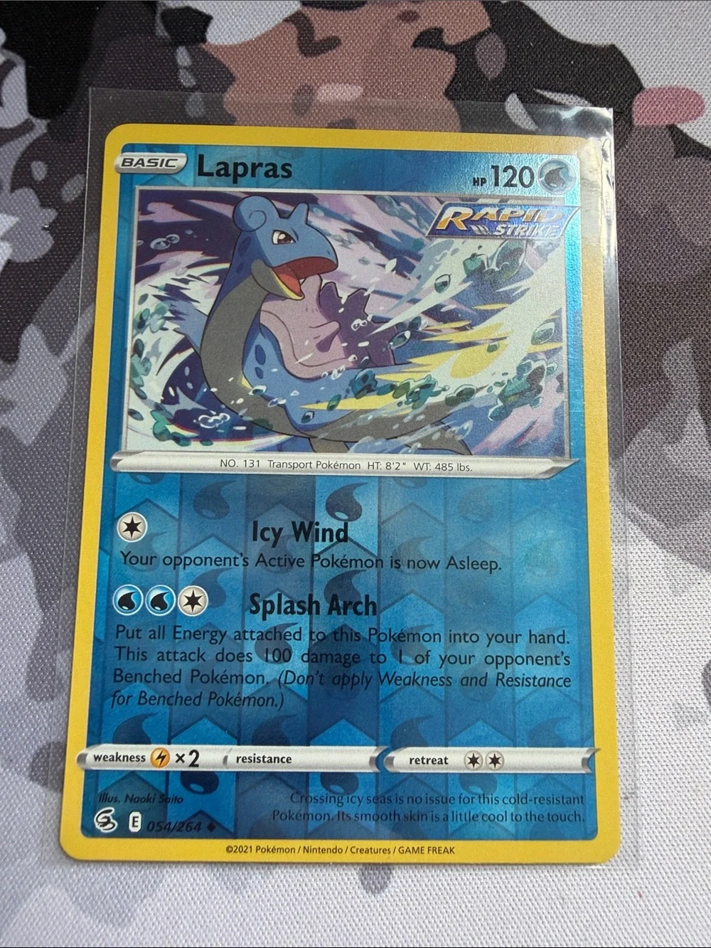 🌊 Lapras Pokémon Reverse Holo Card Lot | 4 Cards ✨5/$25✨